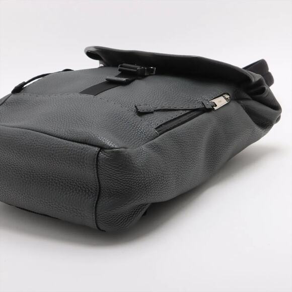 Fendi Selleria Leather Backpack Gray 7VZ011 main image 13